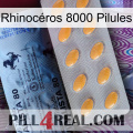 Rhinocéros 8000 Pilules 44